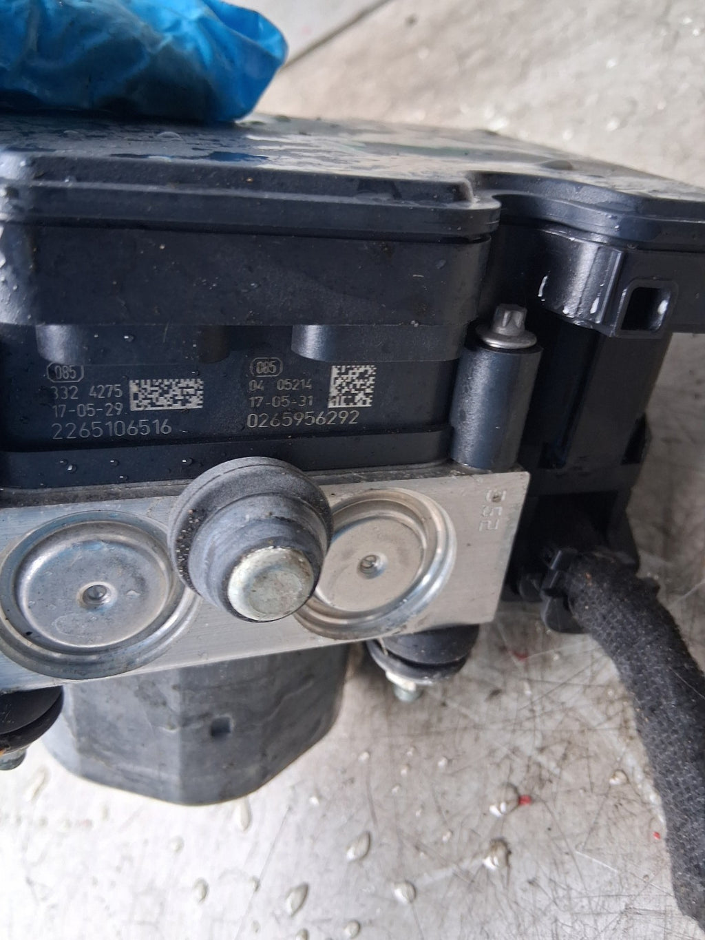 VAUXHALL CORSA E 2017  ABS BRAKE PUMP 0265956292