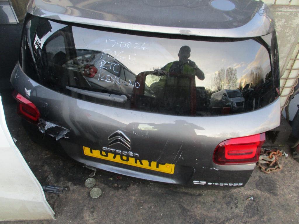 CITROEN C5 AIRCROSS 2020 REAR BARE TAILGATE BOOTLID GREY HAS DAMAGED