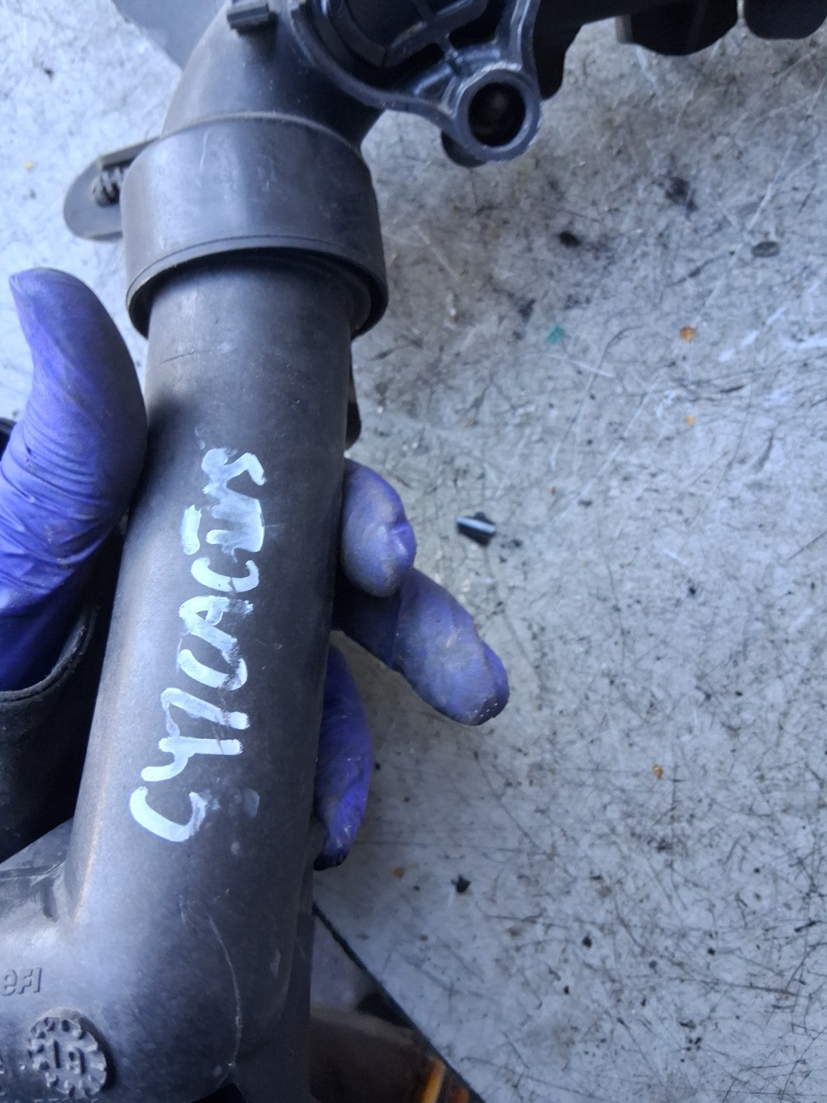 2019 CITROEN C4 CACTUS 1.5 DIESEL COOLANT HOSE PIPE 9820174380