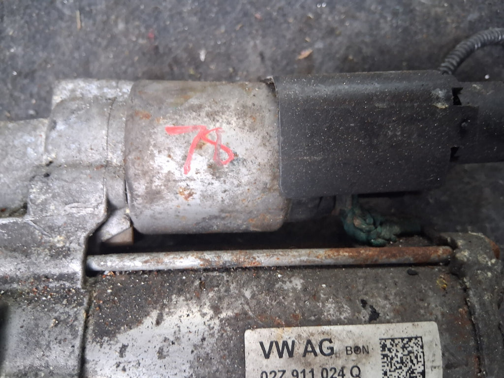 SEAT IBIZA MK4 6J 2015 1.4 PETROL STARTER MOTOR 02Z911024Q
