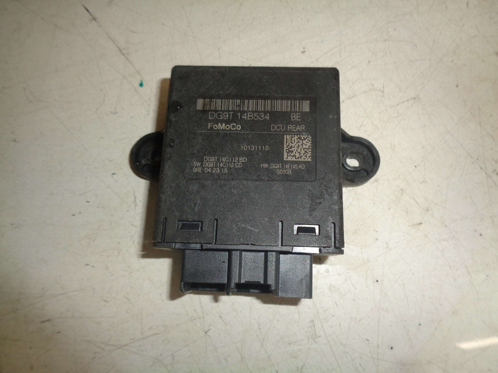 FORD MONDEO MK5 NSR PASSENGER SIDE REAR DOOR CONTROL MODULE DG9T14B534BE