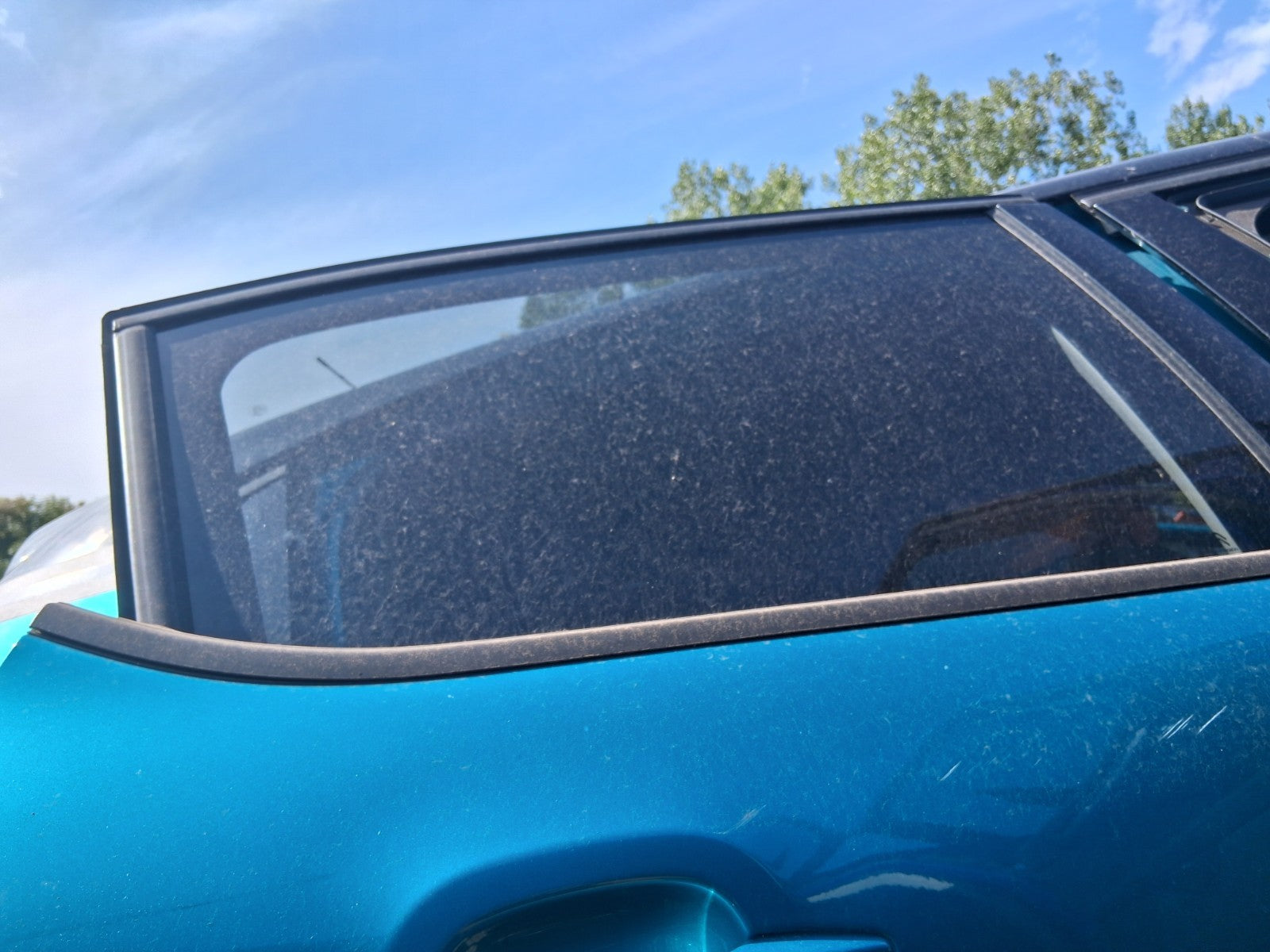 2023 CITREOEN C3 MK3 OSR DRIVER SIDE REAR DOOR WINDOW GLASS PANEL