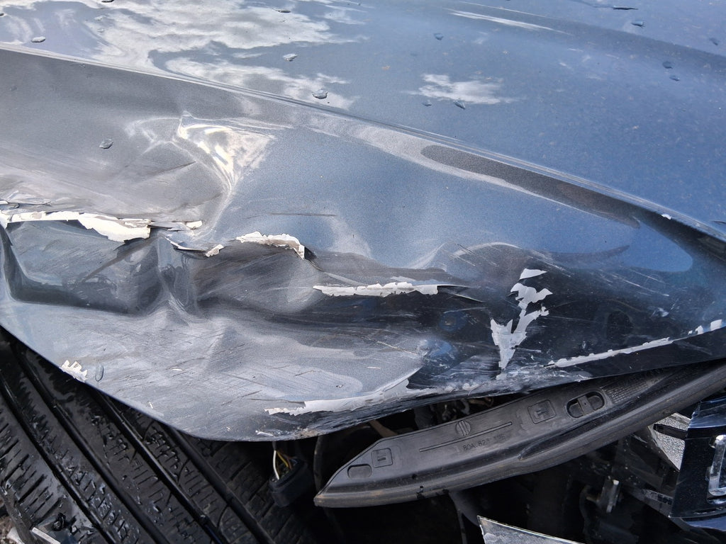 2019 AUDI Q5 FY FRONT BONNET HOOD PANEL DAMAGED MONSOON GREY METALLIC LX7R