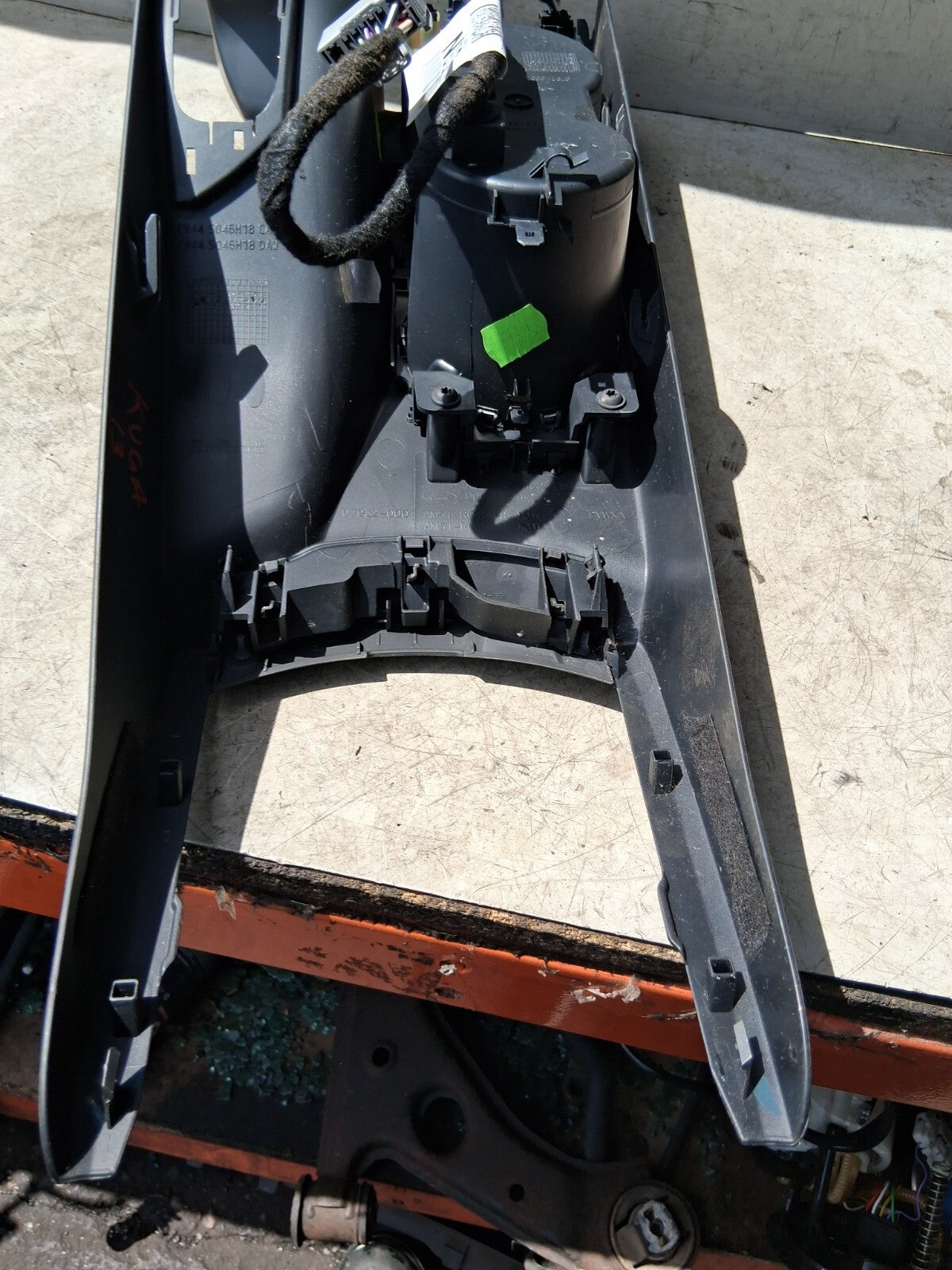 2013 FORD KUGA MK2 CENTRE CONSOLE SURROUND TRIM WITH POWER SOCKET CV44S045M18