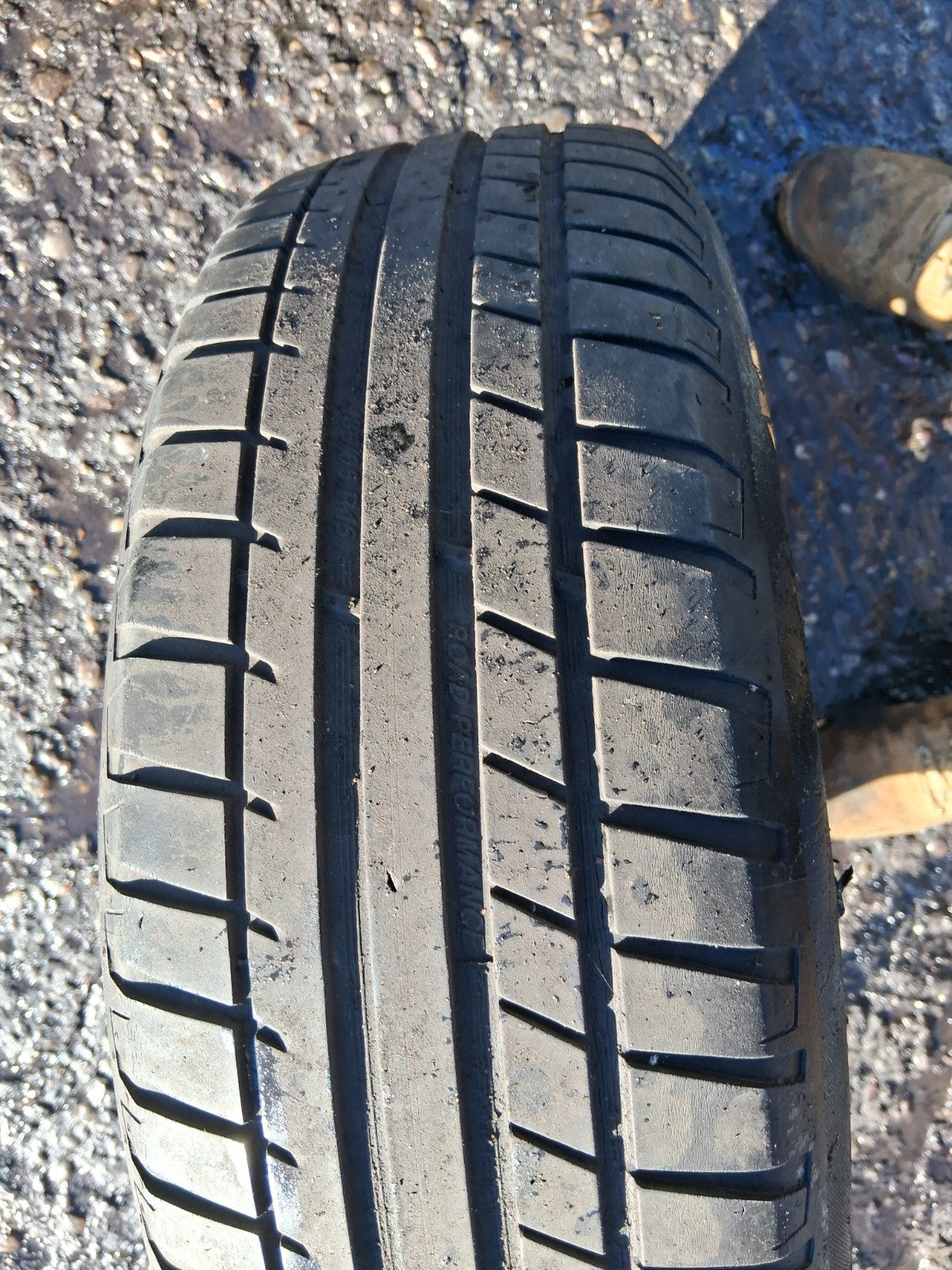 2008 VAUXHALL CORSA D 15 INCH STEEL WHEEL WITH TYRE 185/65R15