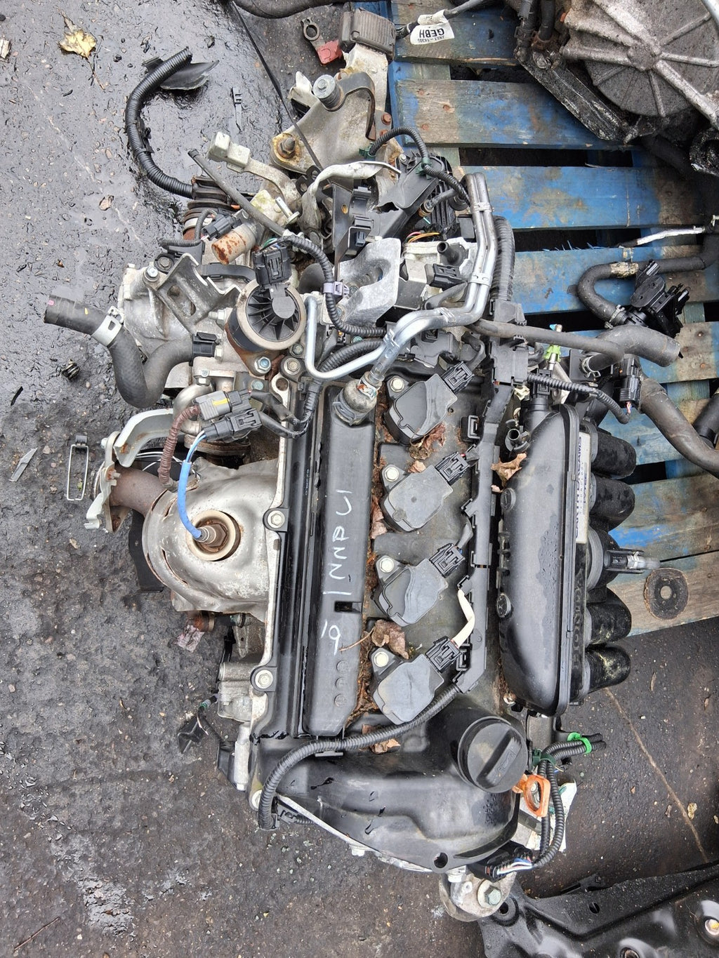 2019 HONDA JAZZ 1.3 PETROL ENGINE BARE WITH PUMP & INJECTORS L13B2