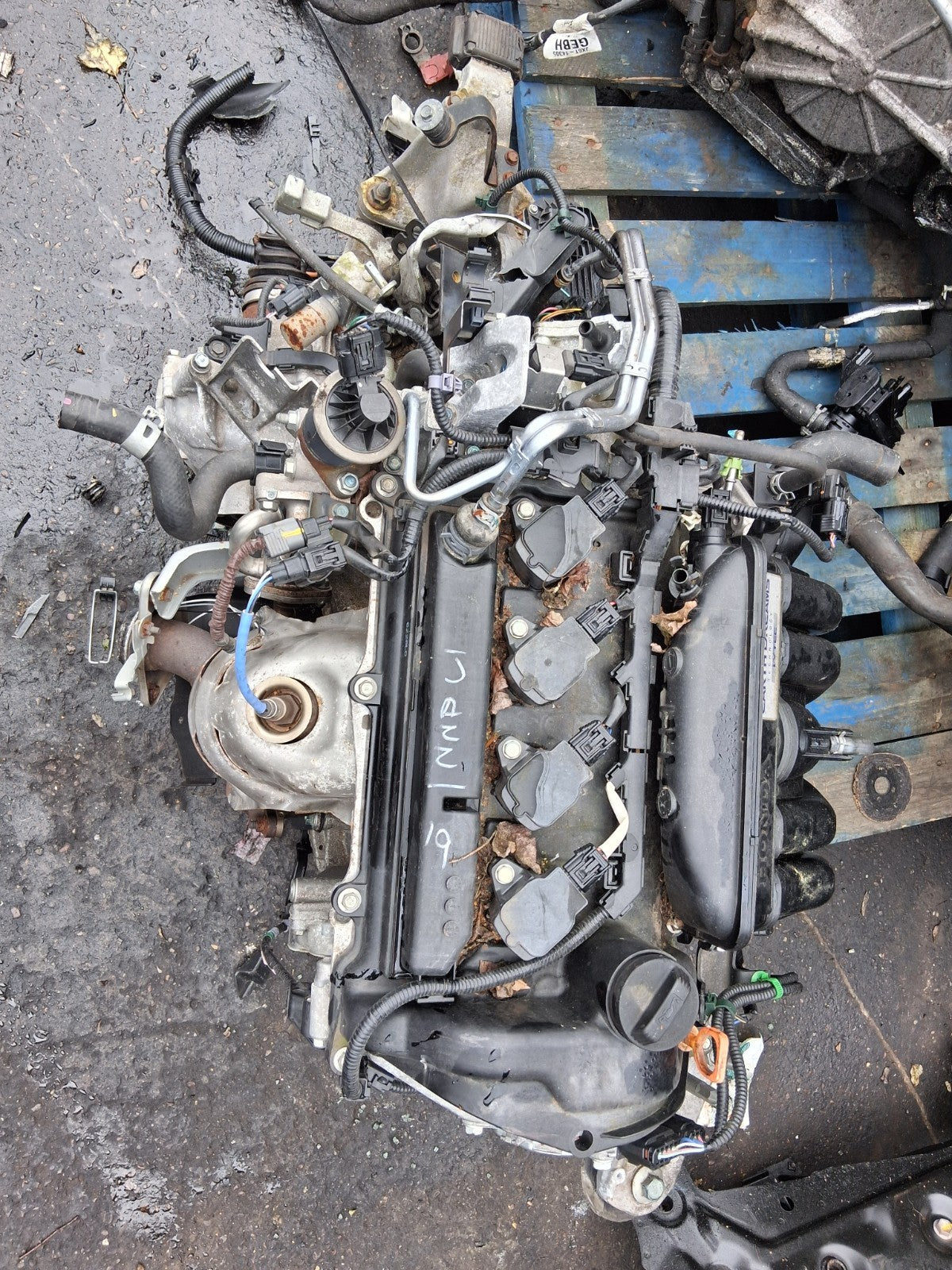 2019 HONDA JAZZ 1.3 PETROL ENGINE BARE WITH PUMP & INJECTORS L13B2