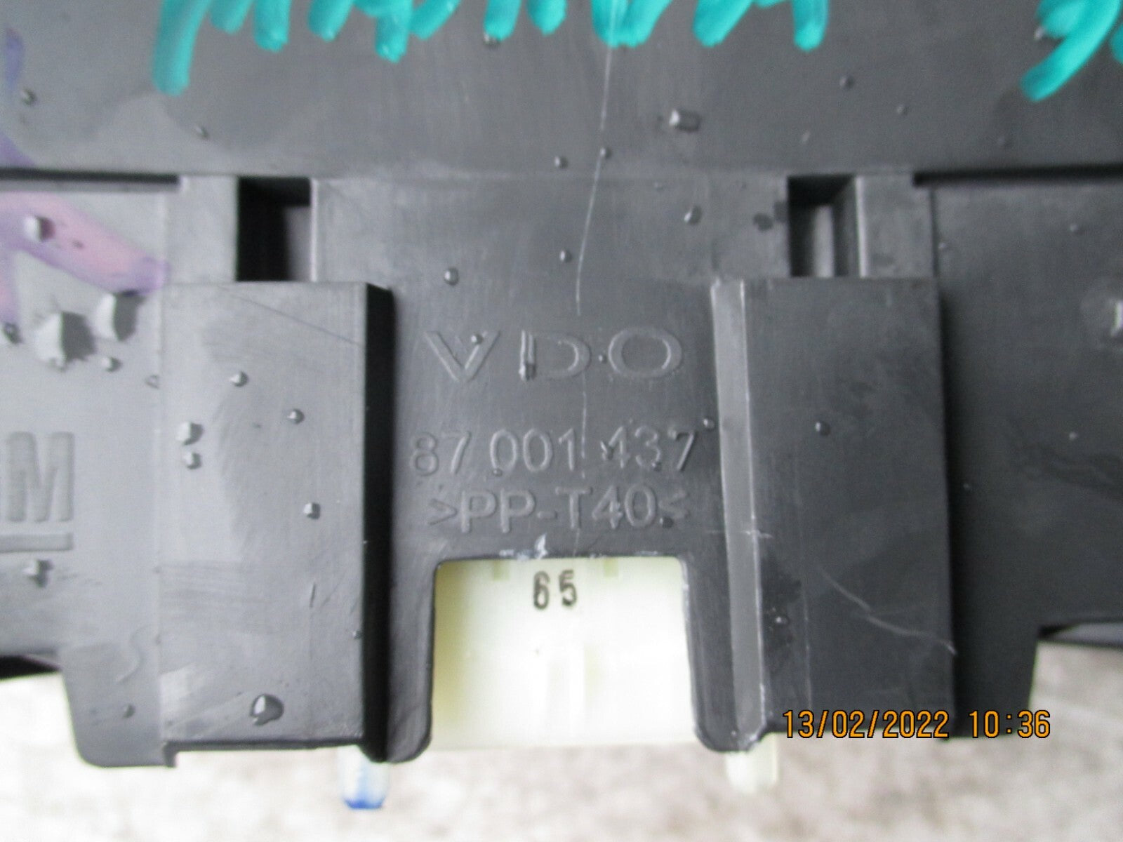VAUXHALL MERIVA A 2006 MK1 SPEEDOMETER INSTRUMENT CLUSTER 13173384
