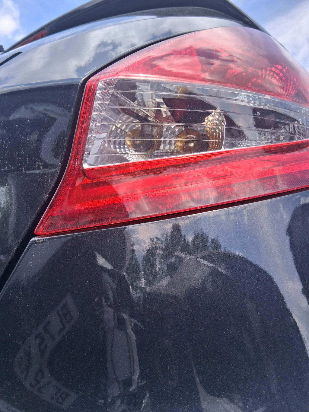 2012 FORD FIESTA ZETEC MK7 5 DOOR OSR DRIVER SIDE REAR RIGHT TAIL LIGHT