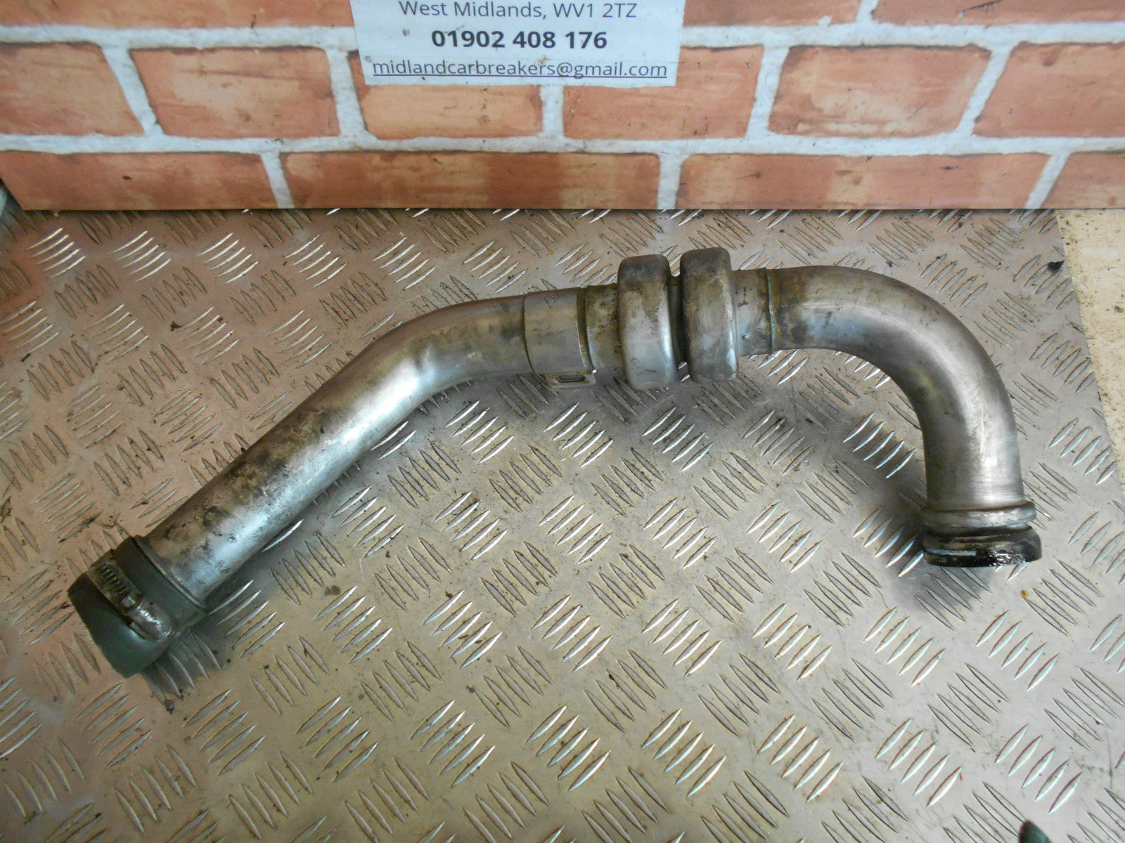RENAULT KANGOO MK2 2011 1.5 DCI 85 TURBO INTERCOOLER PIPE METAL 8200306925D
