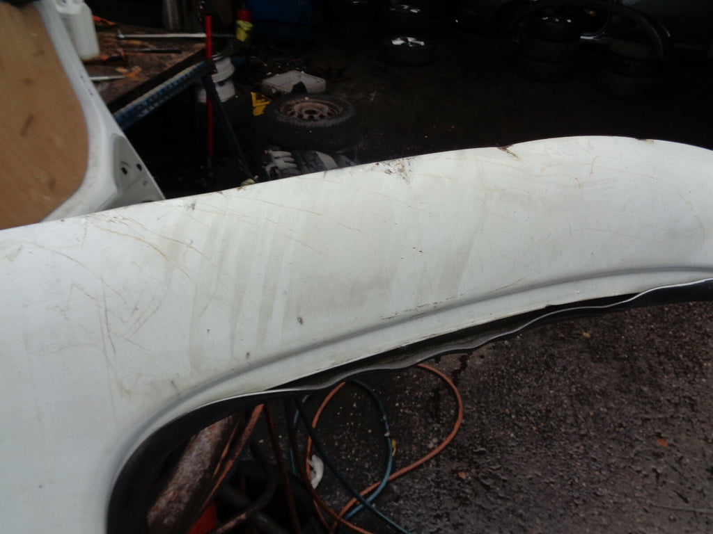 VAUXHALL VIVARO VAN 2007 OSF DRIVER SIDE FRONT BARE DOOR SHELL IN WHITE