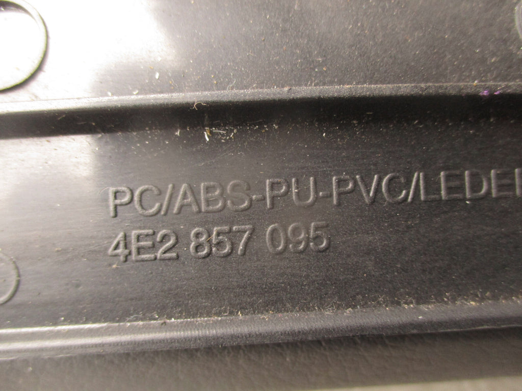2007 AUDI A8 D3 GLOVE BOX STORAGE COMPARTMENT 4E2857095