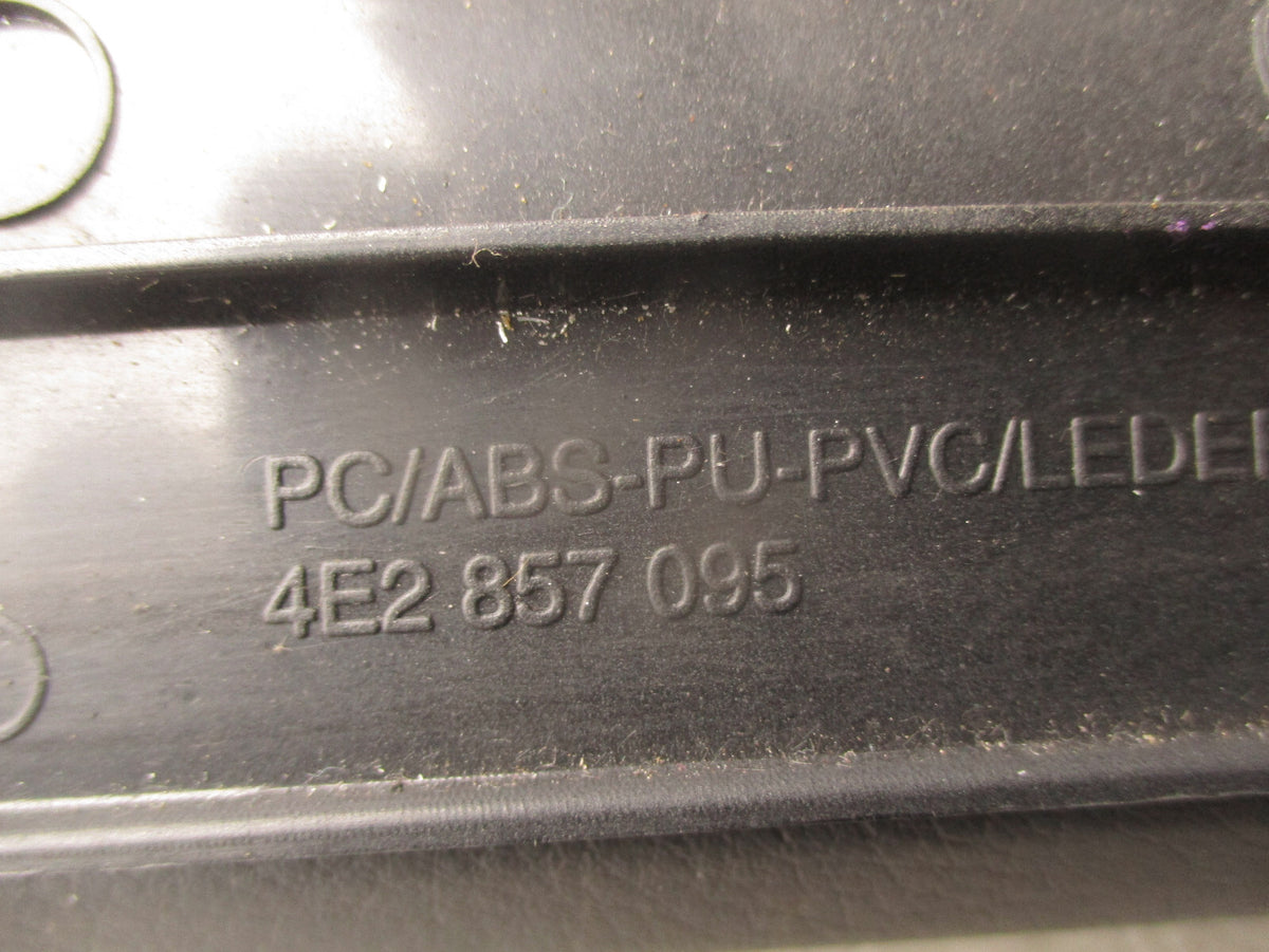 2007 AUDI A8 D3 GLOVE BOX STORAGE COMPARTMENT 4E2857095