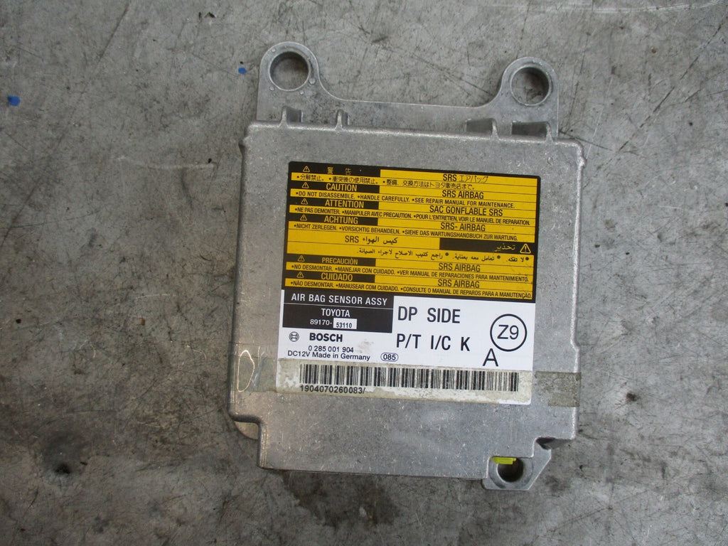 LEXUS IS XE20 AIRBAG CONTROL MODULE ECU 0285001904
