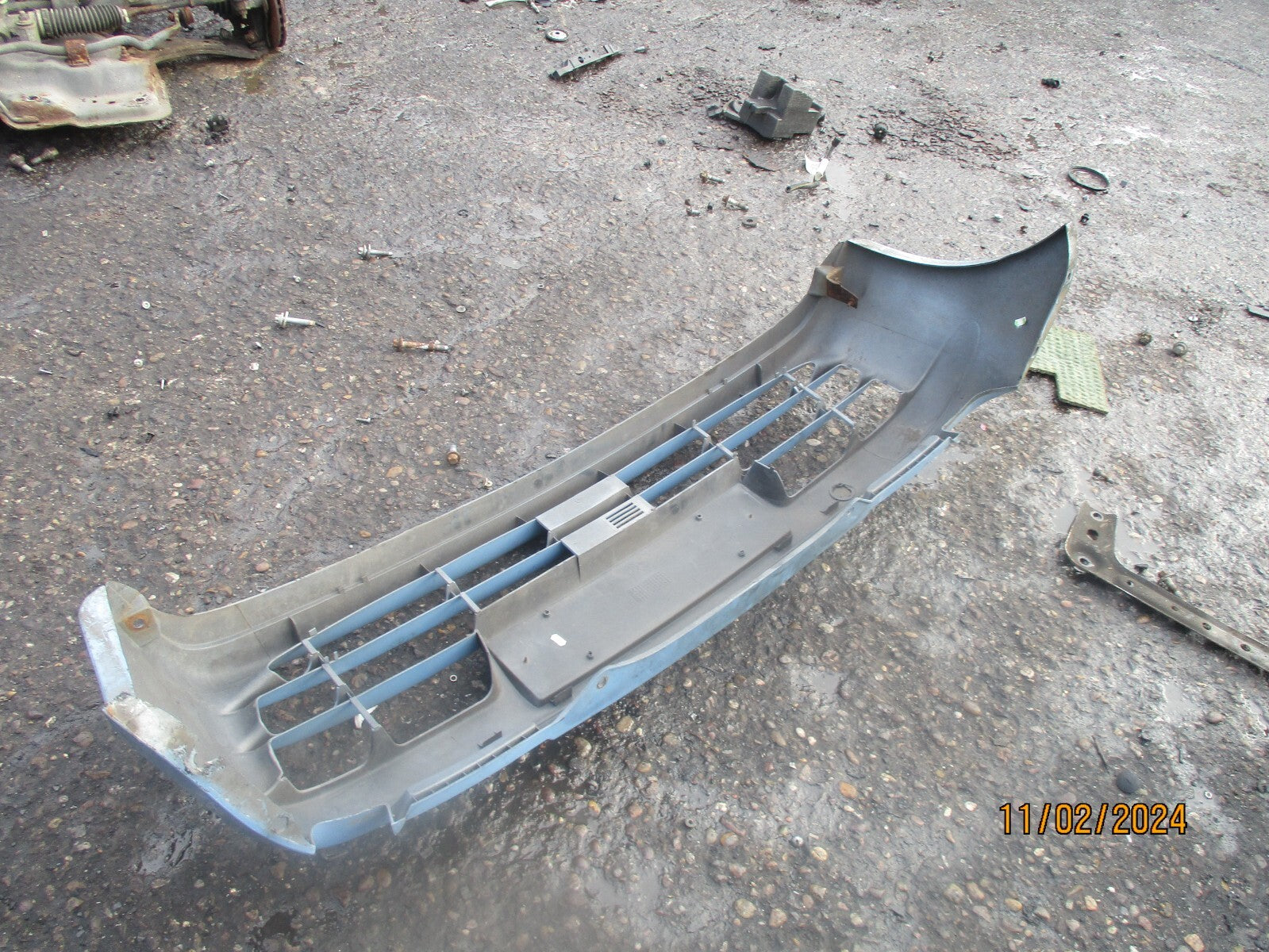 FIAT SCIENTO 2002 FRONT COMPLETE BUMPER BLUE