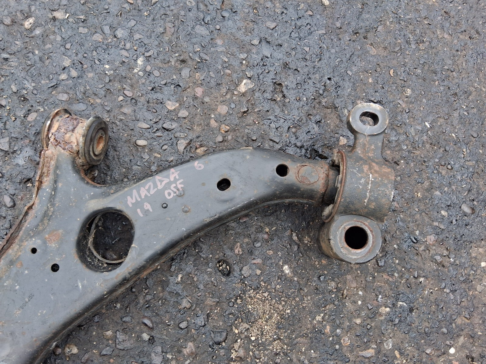 2019 MAZDA 6 MK3 OSF DRIVER SIDE FRONT LOWER CONTROL ARM WISH BONE 20190425D