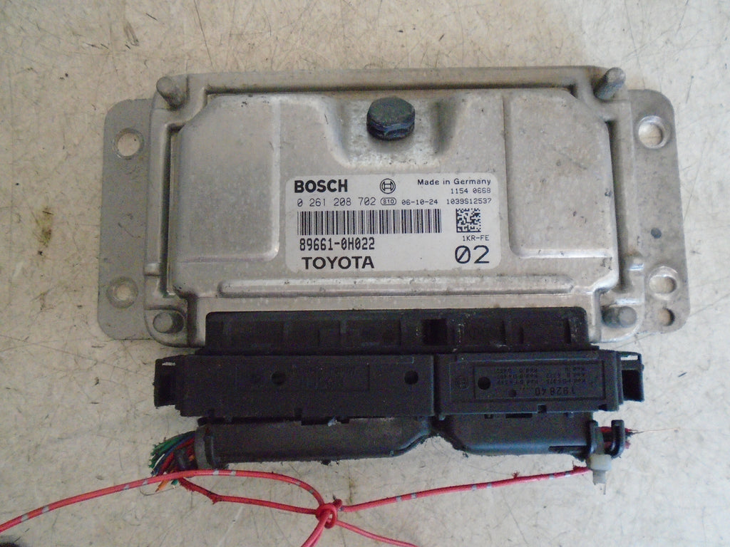 PEUGEOT 107 2007 1.0 PETROL ECU ENGINE CONTROL MODULE UNIT 896610H022