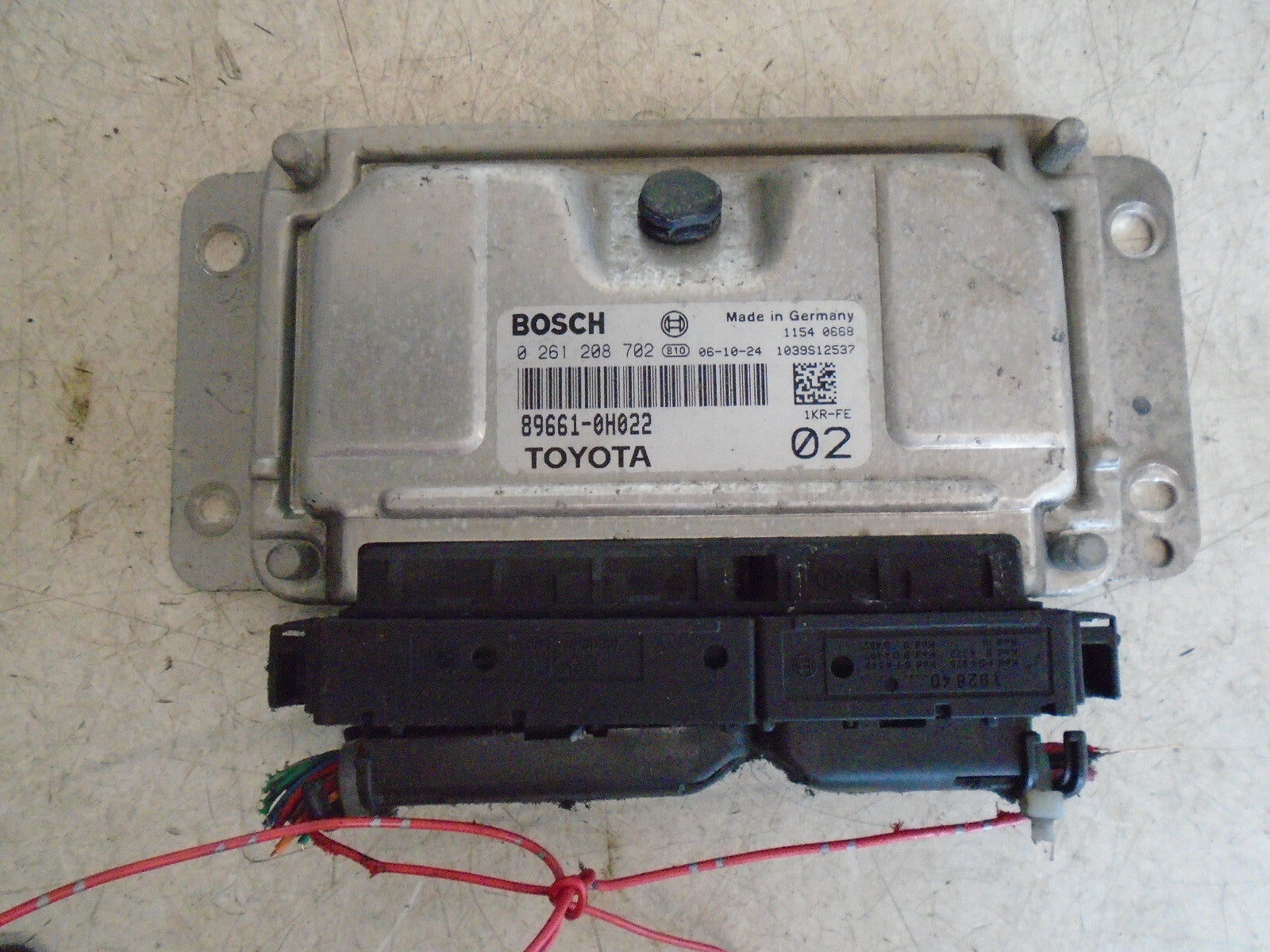 PEUGEOT 107 2007 1.0 PETROL ECU ENGINE CONTROL MODULE UNIT 896610H022