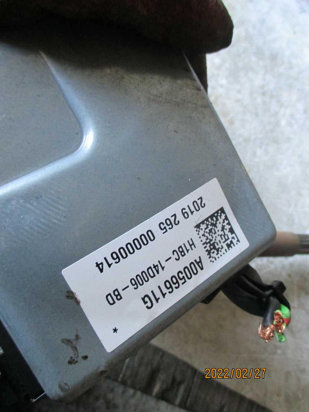 FORD FIESTA 2019 MK8 ELECTRIC POWER STEERING COLUMN H1BC3D077DR