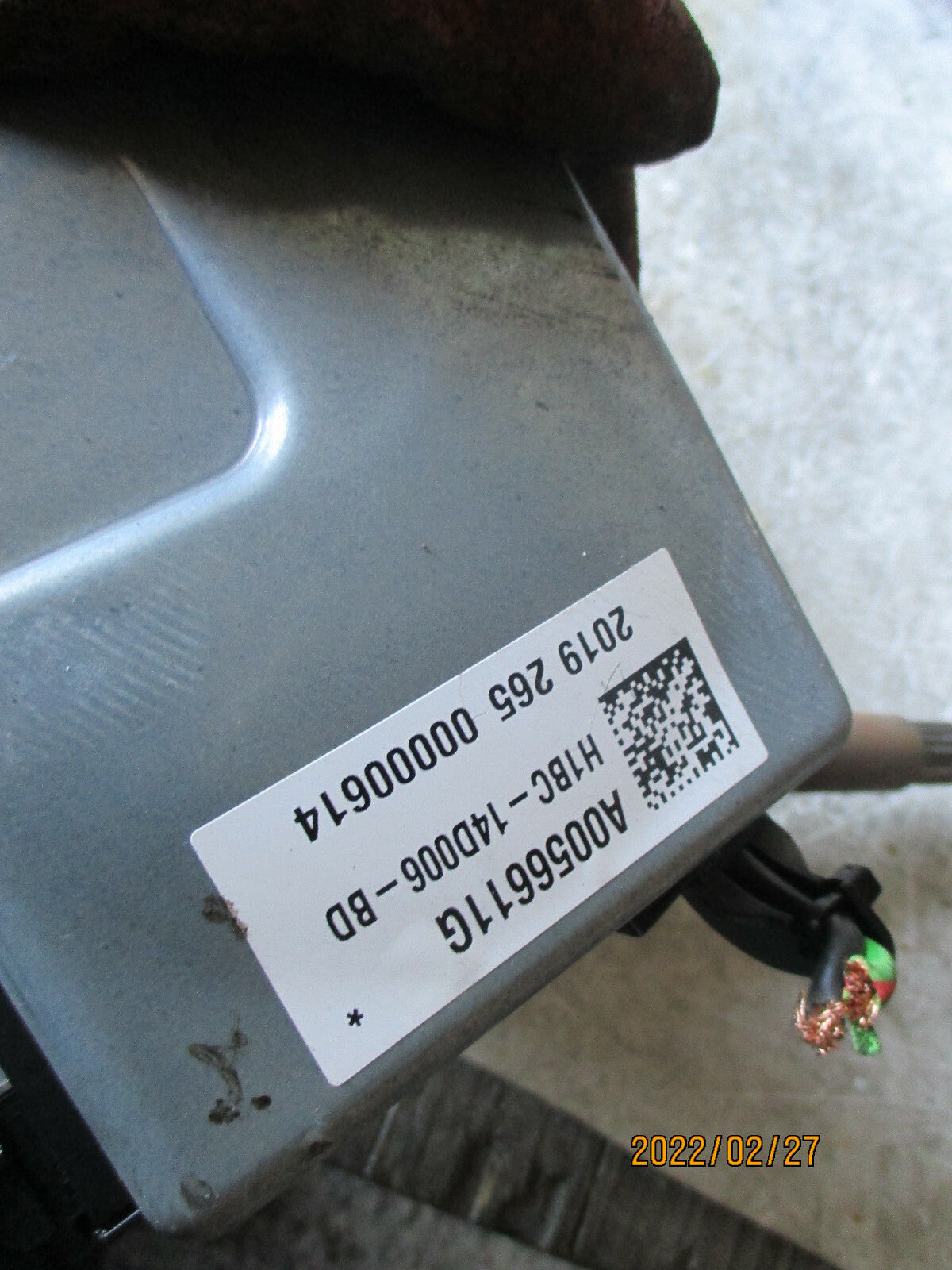 FORD FIESTA 2019 MK8 ELECTRIC POWER STEERING COLUMN H1BC3D077DR