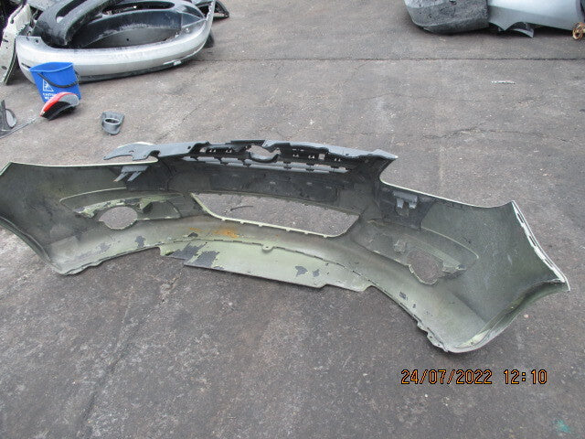 VAUXHALL CORSA D PREFACELIFT 2009 FRONT COMPLETE BUMPER GREEN