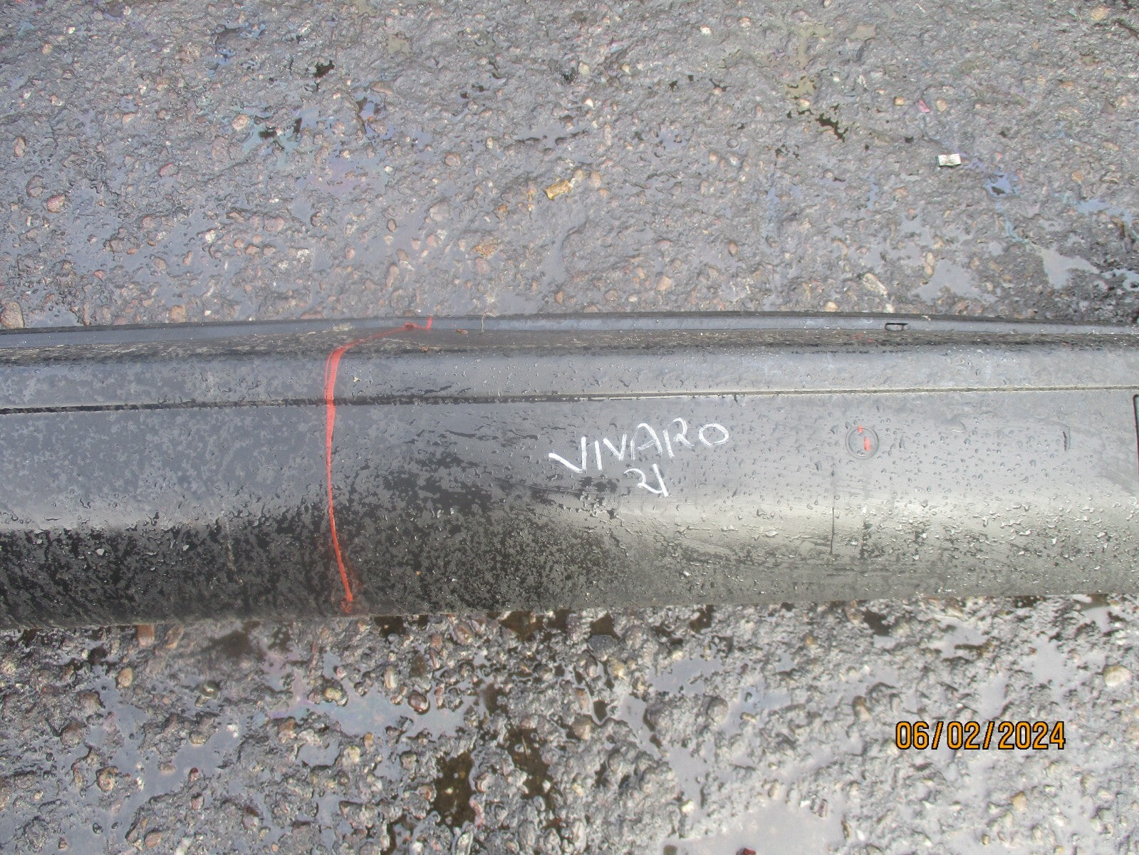 VAUXHALL VIVARO MK3 2021 REAR BUMPER REFLECTOR PDC SENSORS