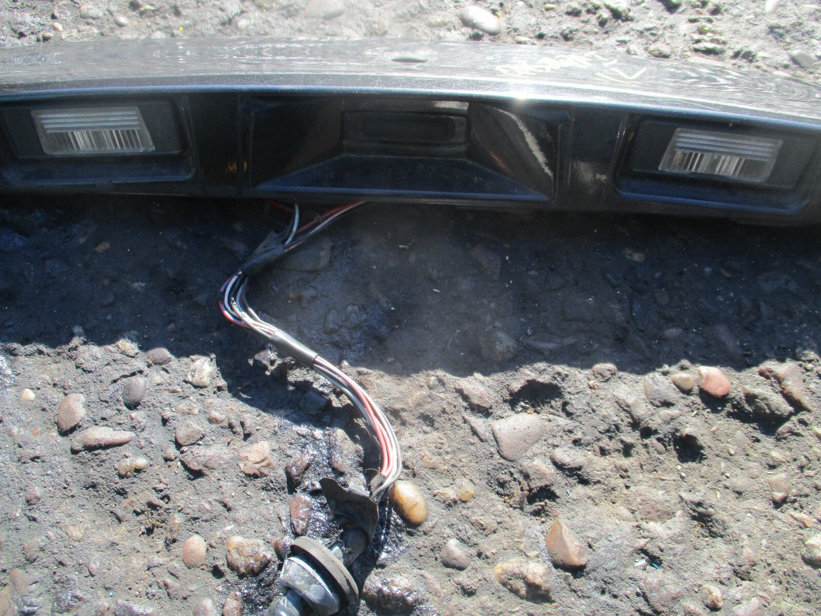 2012 NISSAN QASHQAI J10 TAILGATE RELEASE HANDLE LICENSE PLATE LIGHT BAR 90810JD0