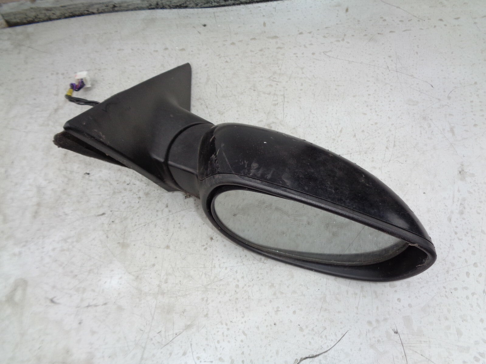 MAZDA RX-8 2007 MK1 O/S DRIVER SIDE WING MIRROR IN BLACK RF151MXD6