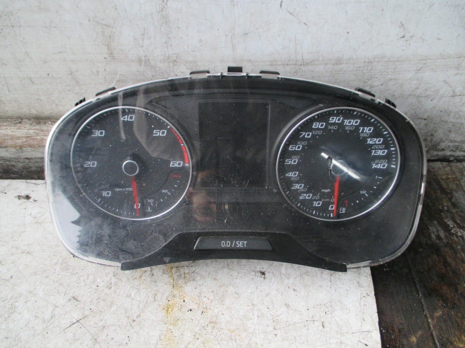 2017 SEAT TOLEDO MK4 1.6 DIESEL SPEEDOMETER INSTRUMENT CLUSTER 6JA920941J