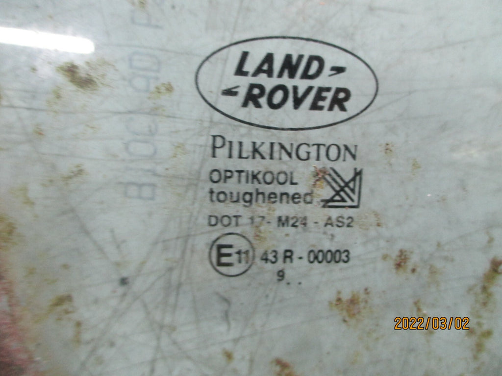 RANGE ROVER P38 1999 OSF DRIVER SIDE FRONT DOOR WINDOW DROP GLASS