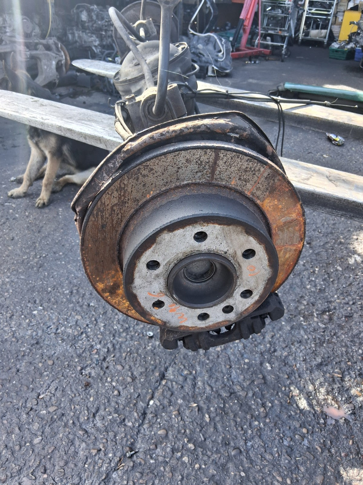 2010 MERCEDES SPRINTER W906 REAR DIFF DIFFERENTIAL AXLE 48:11 A9063501000