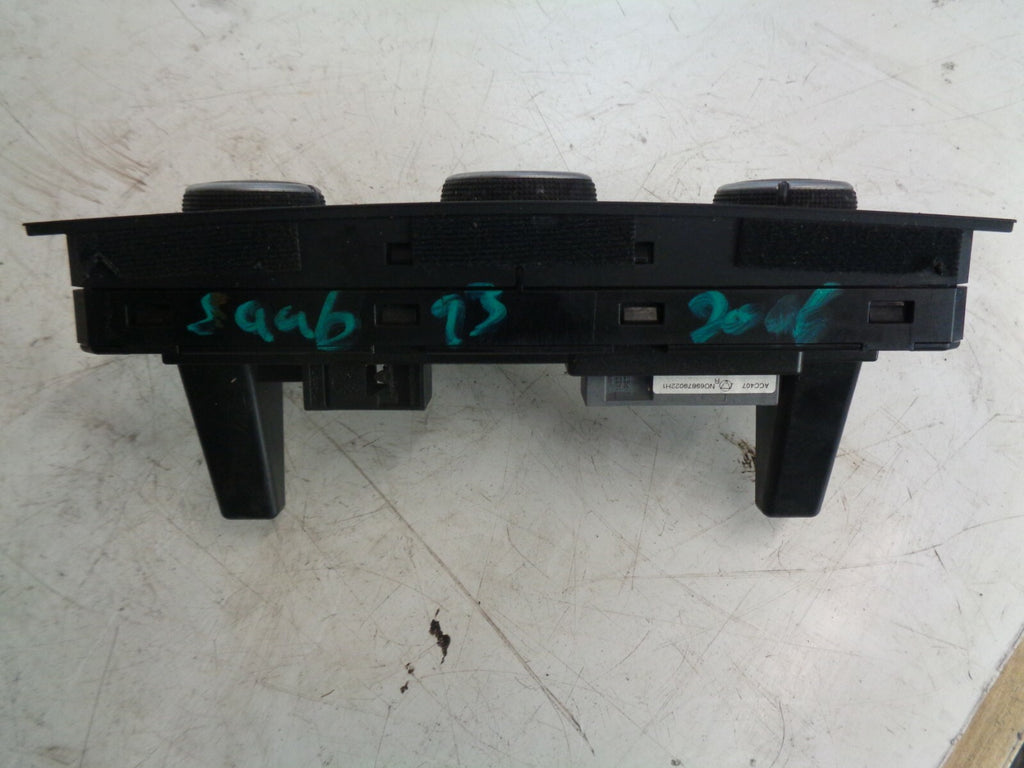 SAAB 9-3 93 2006 HEATER AC CLIMATE CONTROL SWITCH PANEL 12772891