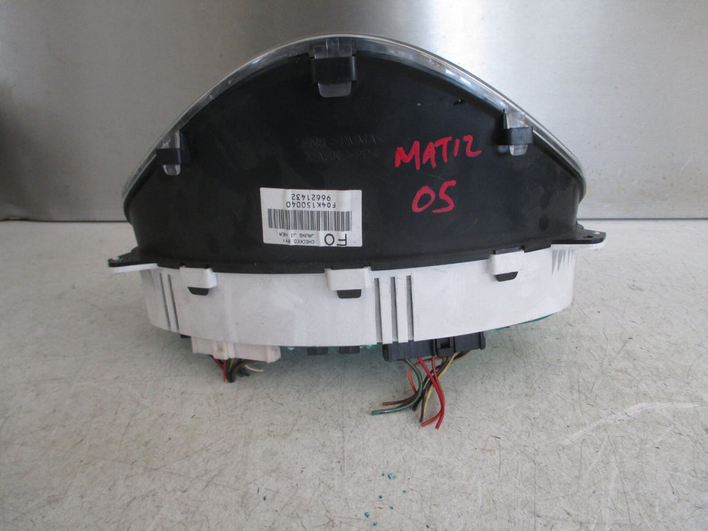 CHEVROLET DAEWOO MATIZ 1.0 PETROL SPEEDOMETER INSTRUMENT CLUSTER SPEEDO 96621432