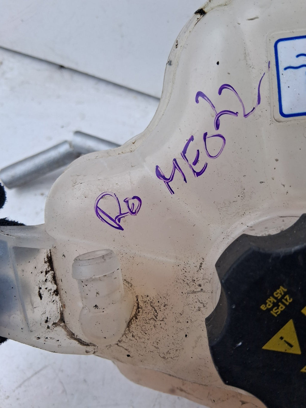 2022 ALFA ROMEO STELVIO 949 4Q COOLANT WATER EXPANSION OVERFLOW TANK 00505646780