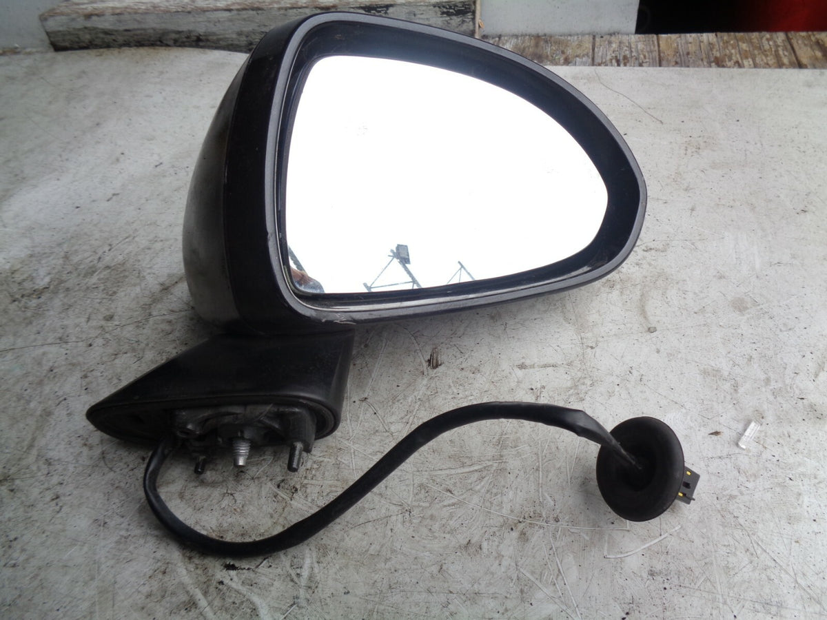 VAUXHALL CORSA D ELECTRIC WING MORROR OS DRIVER SIDE BLACK