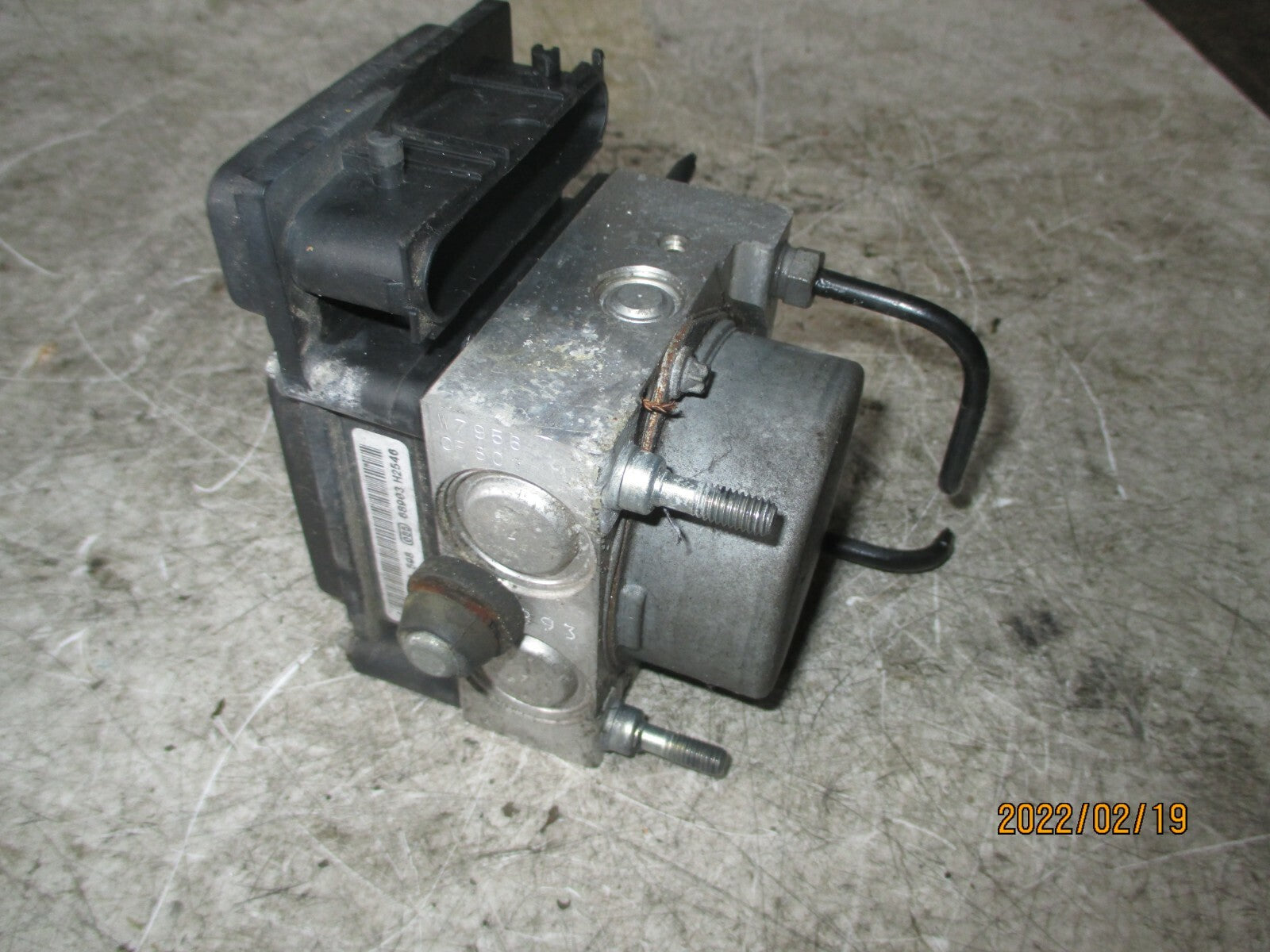 FIAT PUNTO 2006 MK3 ABS PUMP AND MODULATOR 51787091