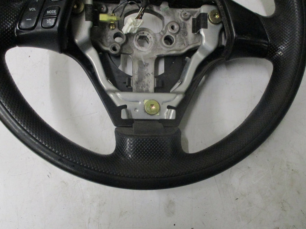 MAZDA 3 TS 2004 3 SPOKE STEERING WHEEL WITH AUDIO VOL MODE CONTROL BUTTONS