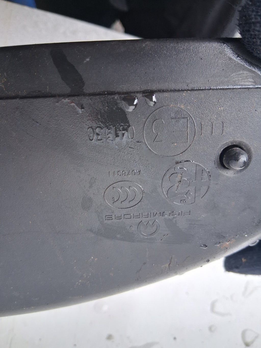 2022 ALFA ROMEO STELVIO 949 OSF DRIVER SIDE POWER FOLD WING MIRROR A078311