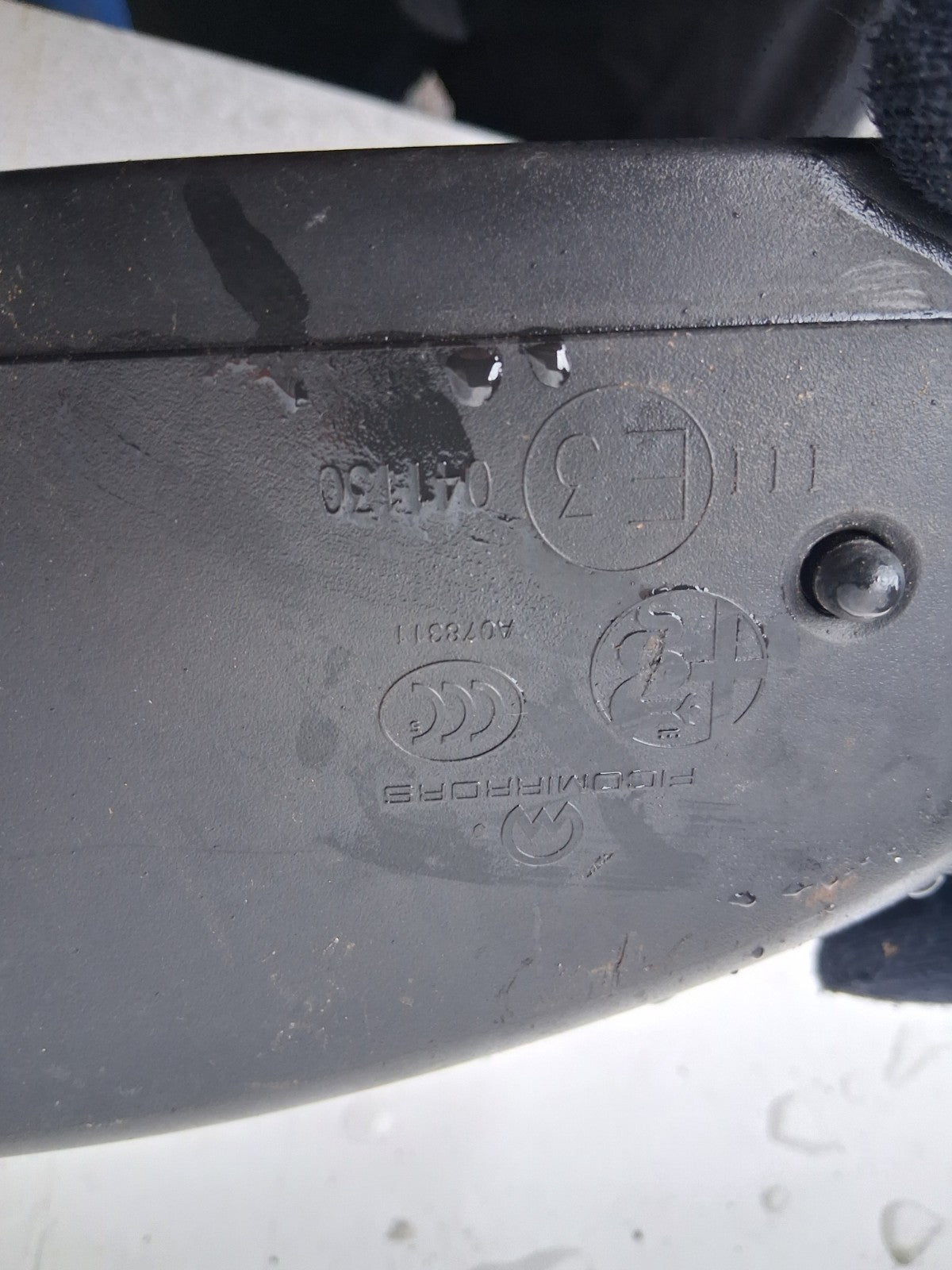 2022 ALFA ROMEO STELVIO 949 OSF DRIVER SIDE POWER FOLD WING MIRROR A078311
