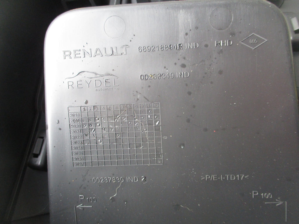 2023 RENAULT MASTER DASHBOARD POCKET 689218894R