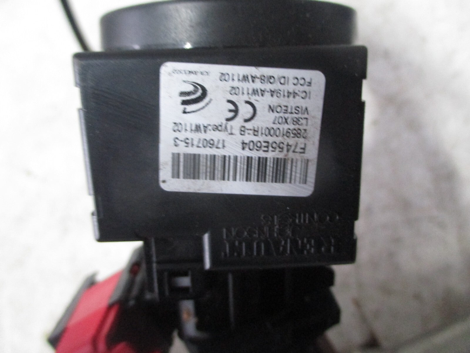 RENAULT TWINGO 2017 POWER STEERING COLUMN  RHD 285910001R
