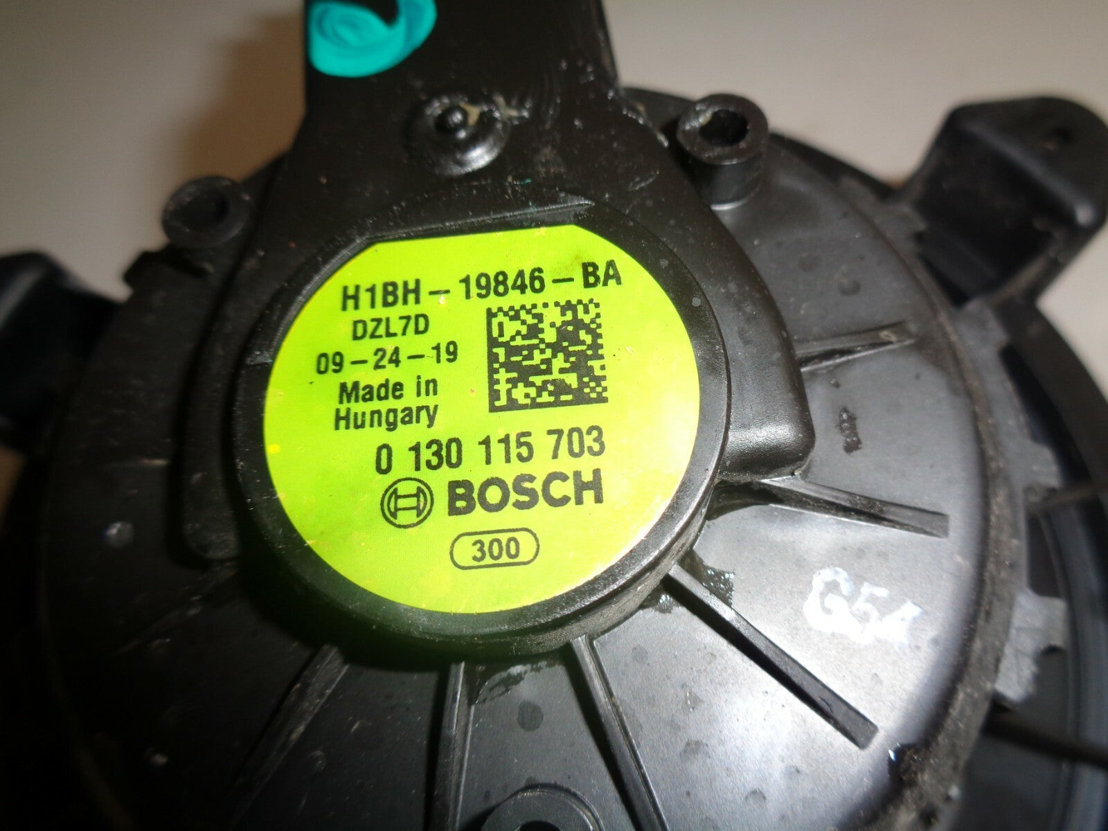 FORD ECOSPORT 2019 5 DOOR HATCHBACK HEATER FAN BLOWER MOTOR UNIT H1BH19846BA