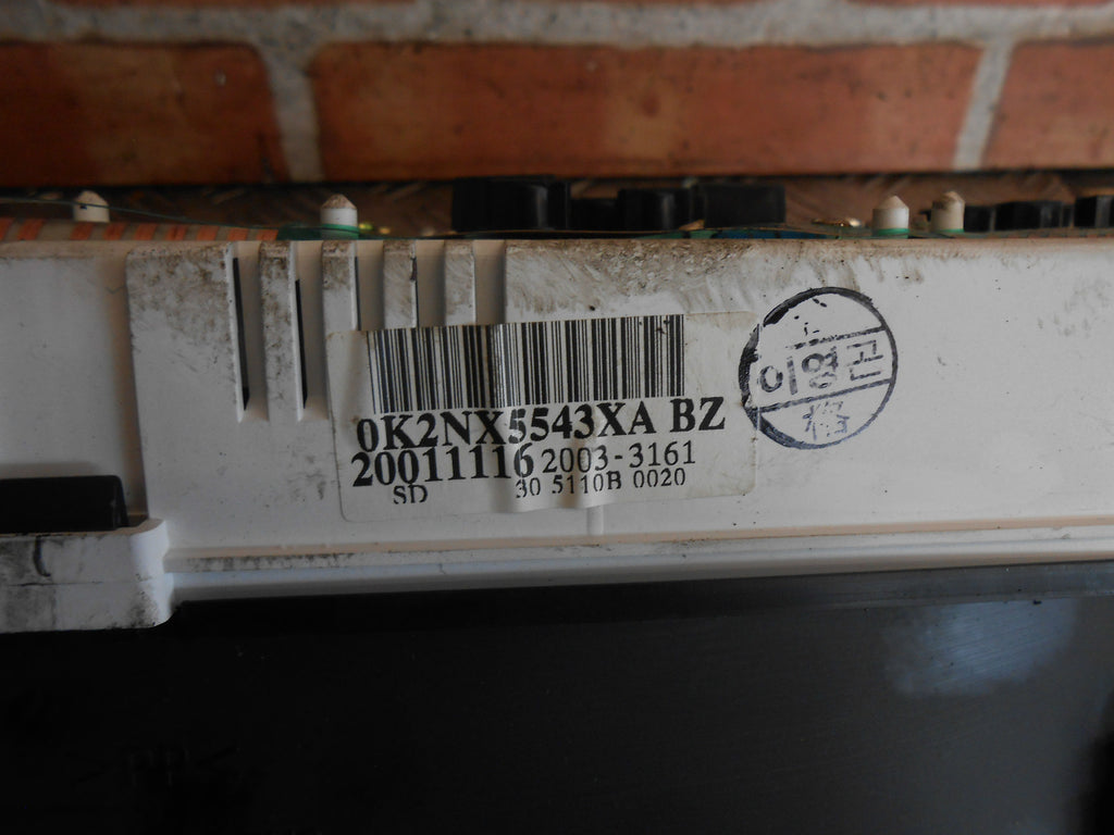 KIA SHUMA MK1 2002 1.8 PETROL CLOCKS SPEEDO INSTRUMENT CLUSTER 0K2NX5543XA BZ
