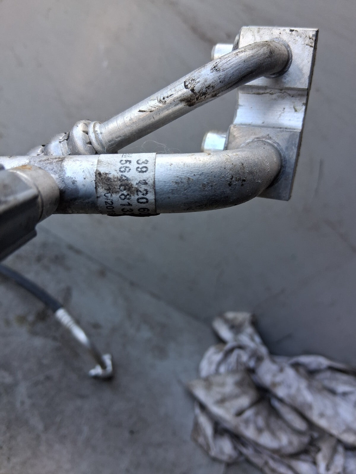 2019 NISSAN MICRA K14 AIR CONDITIONING AC PIPE HOSE LINE 3912060