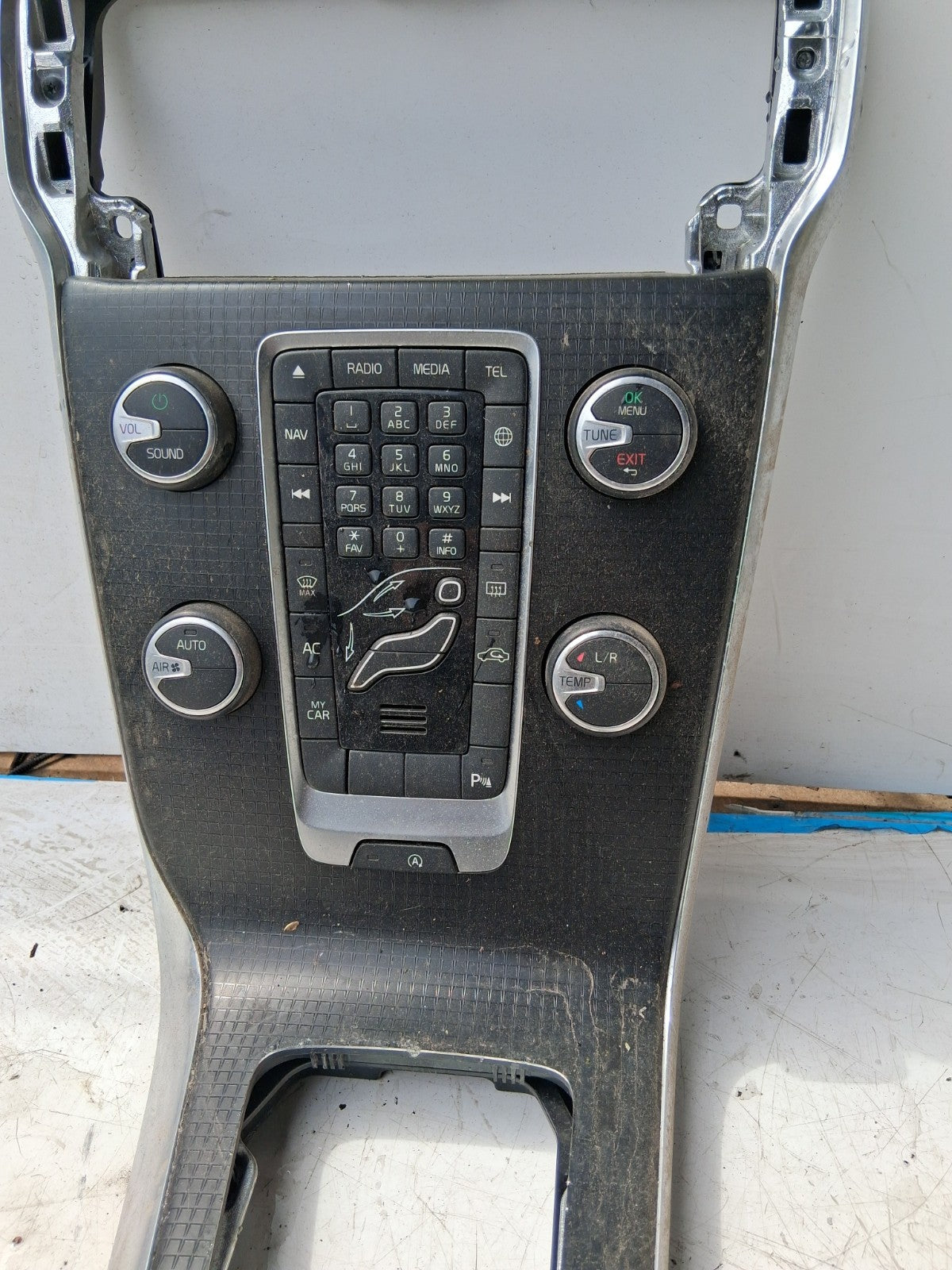 2016 VOLVO V40 HEATER AC CLIMATE CONTROL SWITCH PANEL
