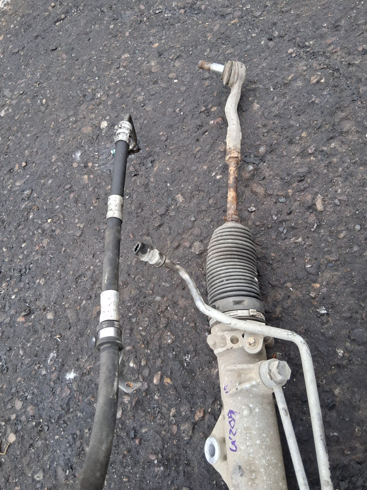 2015 MERCEDES C CLASS W204 POWER STEERING RACK A20411011018