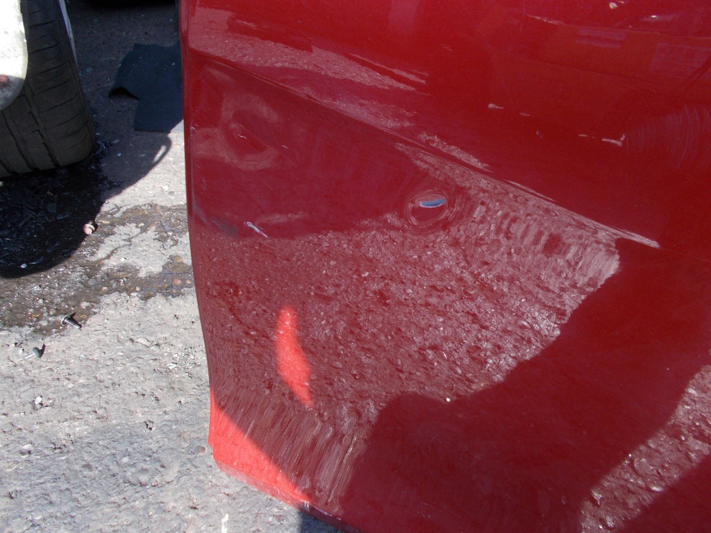 SEAT LEON MK2 1P NSR PASSENGER SIDE REAR DOOR RUBY RED PEARL LS3X