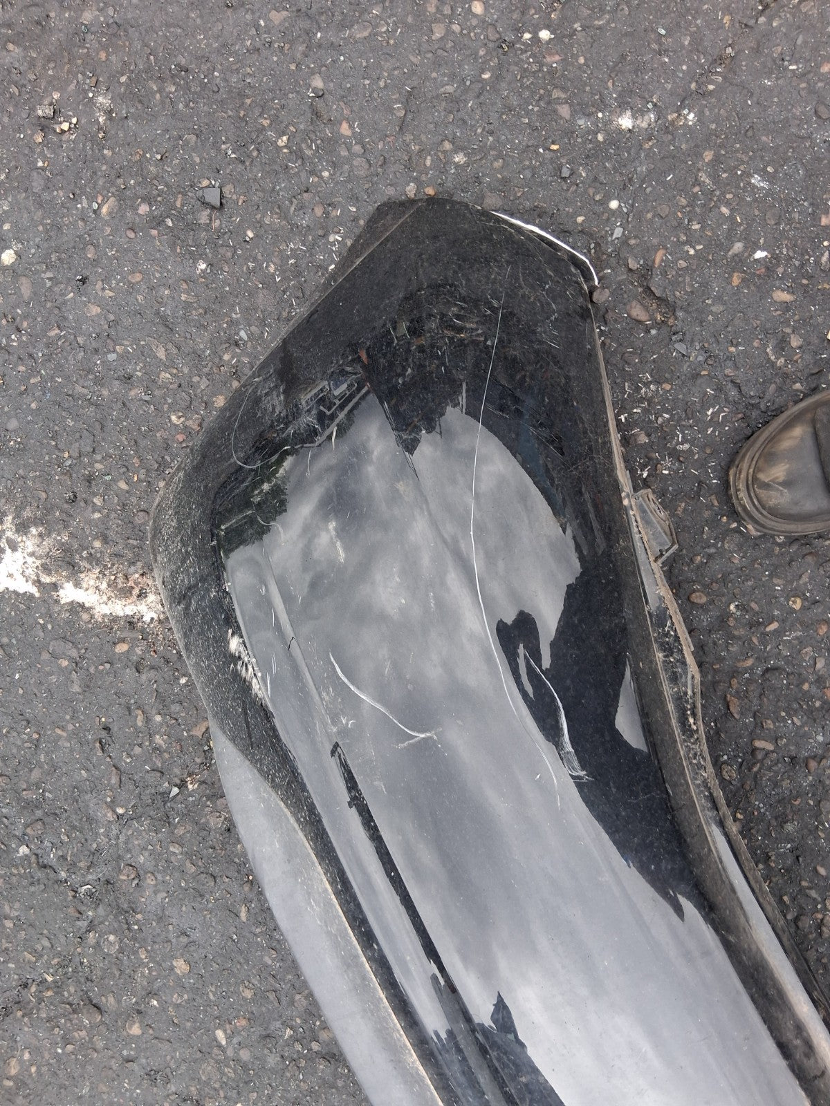 2014 PEUGEOT 208 COMPLETE REAR BUMPER PEARL BLACK KTV