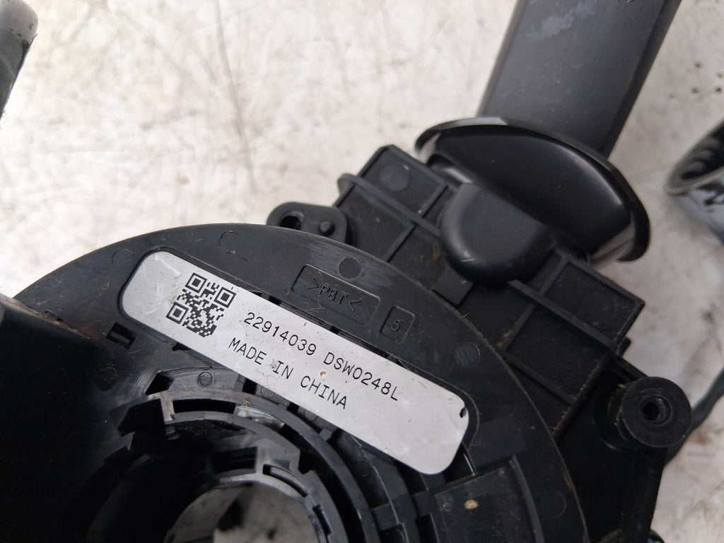 2013 VAUXHALL ASTRA J ESTATE INDICATOR WIPER SWITCH STALK SQUIB 22914039