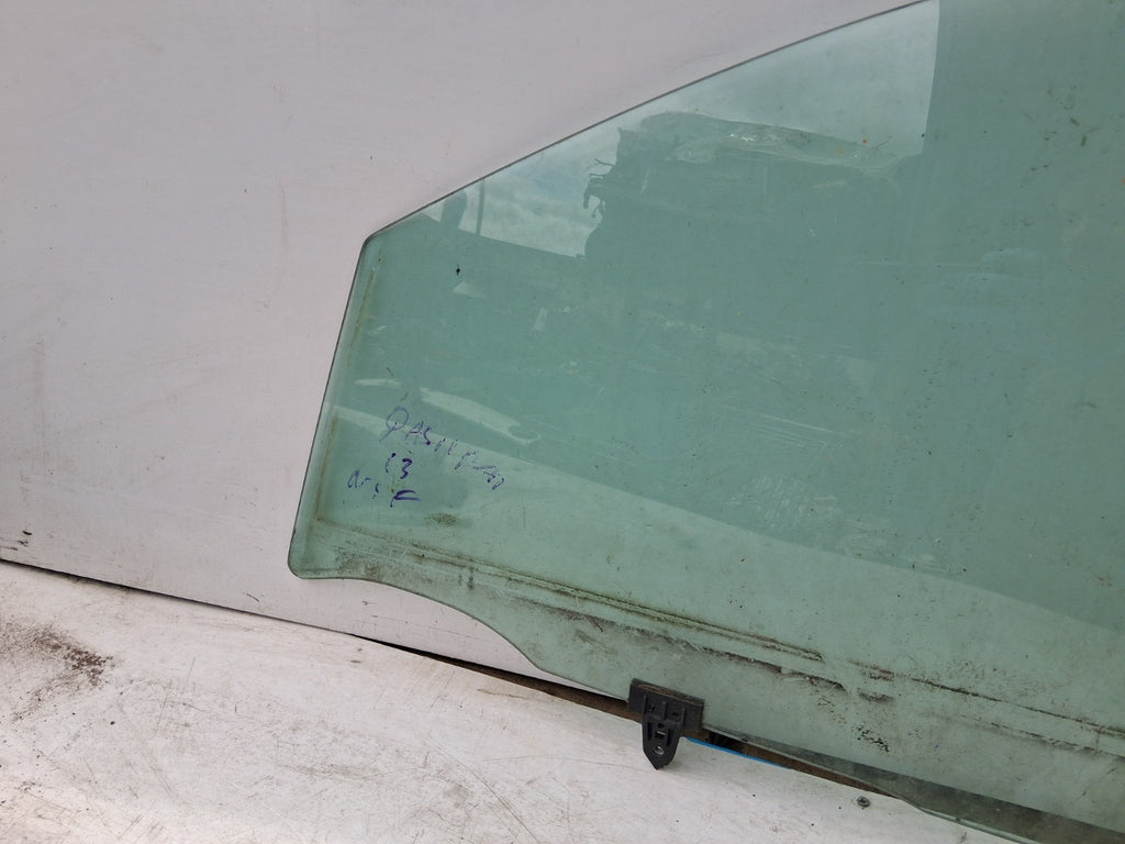 2013 NISSAN QASHQAI J10 NSF FRONT PASSENGER SIDE WINDOW GLASS
